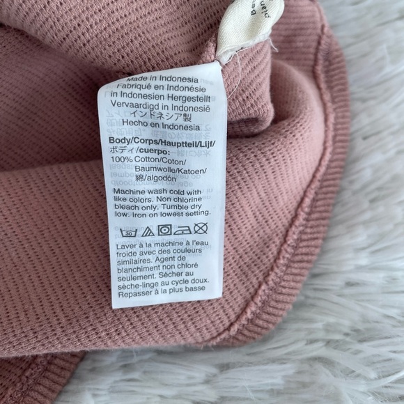 Madewell Ottoman Jacquard V-Neck Boxy Top - Picture 6 of 8